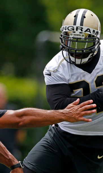 Ingram motivated by push from Peterson in Saints backfield
